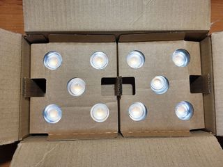 8 portalámparas G4 | blancos