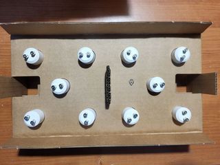 8 portalámparas G4 | blancos