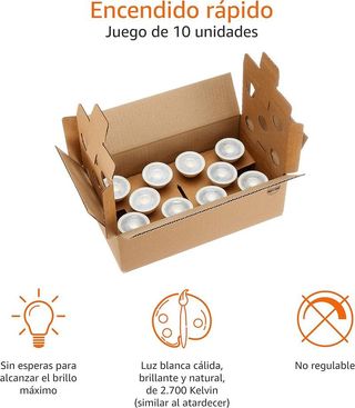 8 portalámparas G4 | blancos