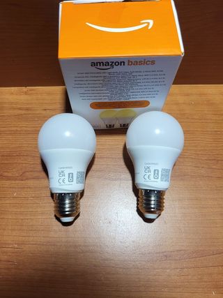 Bombillas Inteligentes Amazon Basics (2 unidades)