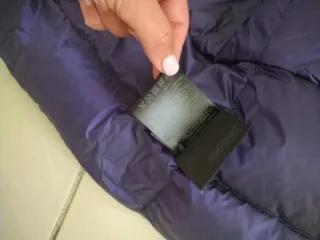 Piumino RRD donna taglia S piume d'oca