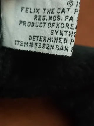 Peluche Felix The Cat Vintage 1982