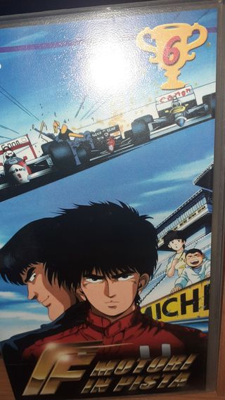 6 VHS Anime anni 80 Motori in Pista Serie Completa