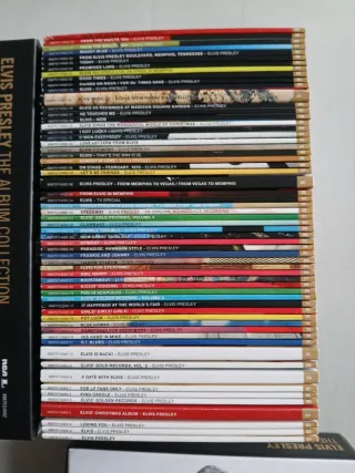 Elvis Presley Box de luxe de 60 CDs +book+ stiker