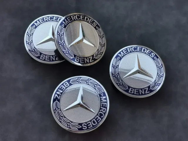 75mm Tapabujes Mercedes Centro de Llantas Ruedas