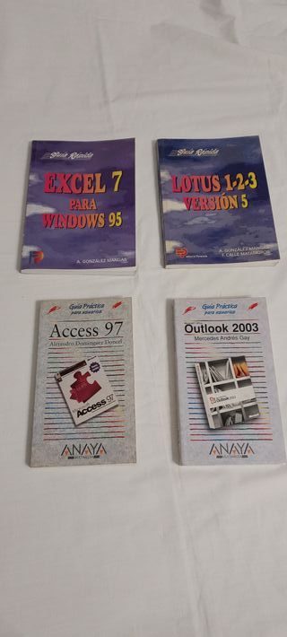 Lote libros informática