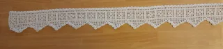 Bordure uncinetto filet fatte a mano