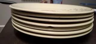 Set piatti ceramica mulino bianco