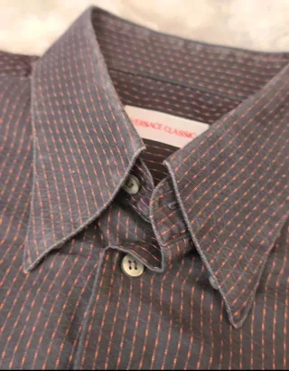 Camisa Vestir Versace Classic Italiana