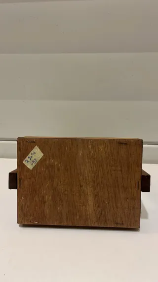 Porta bottiglie in legno con 6 scomparti