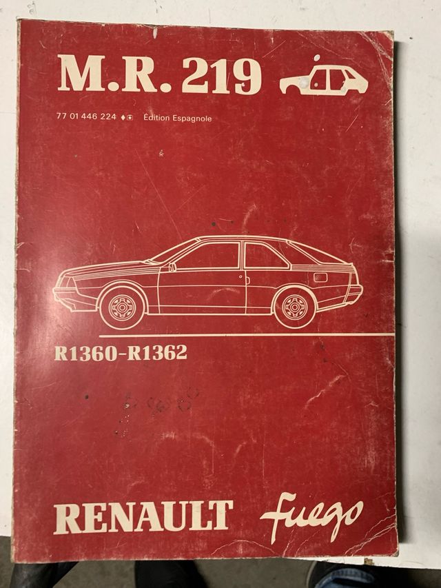 Manual reparacion Renault Fuego