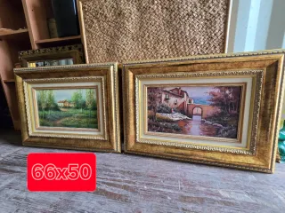 PAREJA DE CUADROS FIRMADOS ☎️683469031☎️