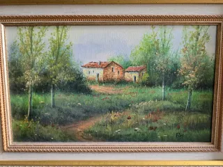 PAREJA DE CUADROS FIRMADOS ☎️683469031☎️