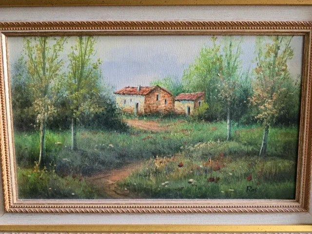 PAREJA DE CUADROS FIRMADOS ☎️683469031☎️