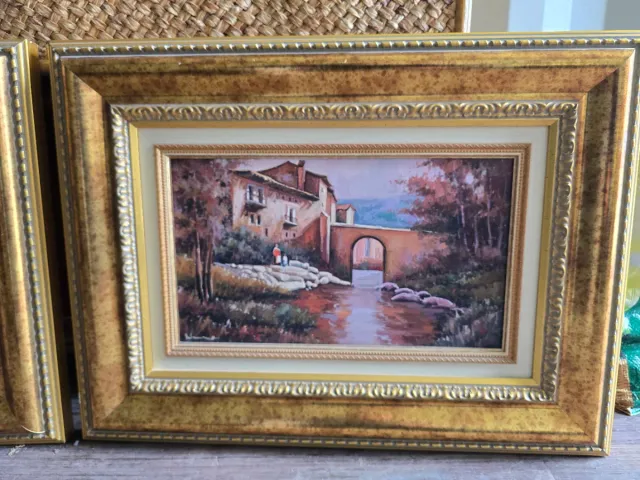 PAREJA DE CUADROS FIRMADOS ☎️683469031☎️