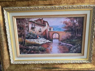 PAREJA DE CUADROS FIRMADOS ☎️683469031☎️