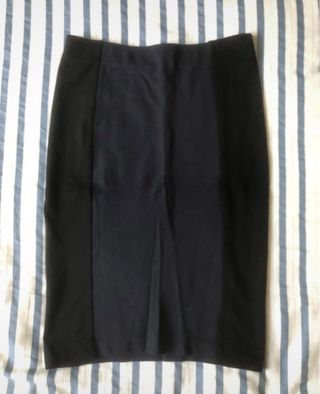 Gonna H&M bicolore nera e blu