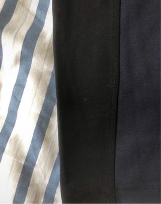 Gonna H&M bicolore nera e blu