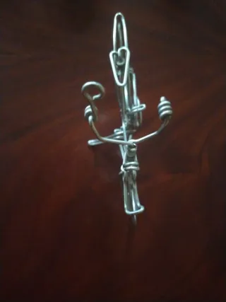 Bicicletta filo fatta mano vintage