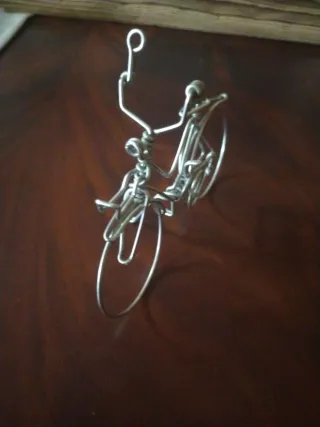 Bicicletta filo fatta mano vintage