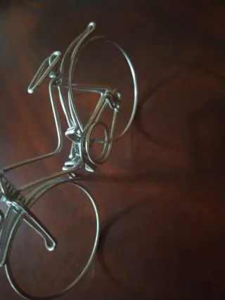Bicicletta filo fatta mano vintage