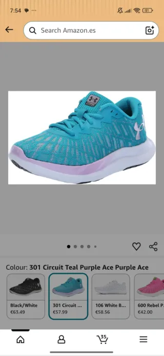 Zapatillas Under Armour Charged Breeze 2