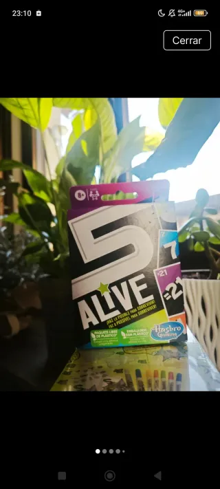Juego de cartas 5 Alive Hasbro Gaming