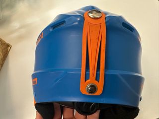 Casco Esquí Infantil Nevica Azul