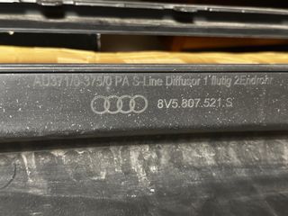 Difusor Trasero Audi A3 8V S-Line Original