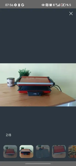 Plancha Grill Eléctrica