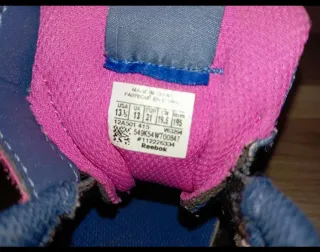 Scarpe Reebok bambina n.31 blu/fucsia