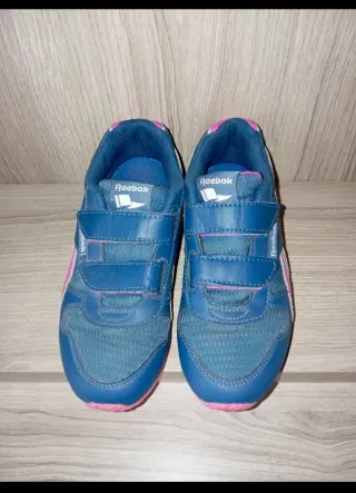 Scarpe Reebok bambina n.31 blu/fucsia