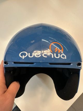 Casco Esquí Infantil Quechua Azul