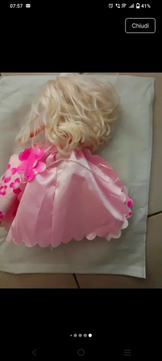 Barbie Blossom con vestito floreale