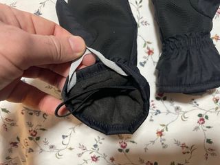 Manoplas Negras Talla Infantil