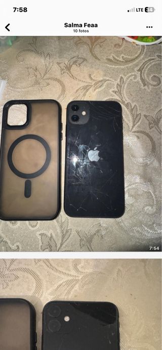 iPhone 11 Negro con funda MagSafe