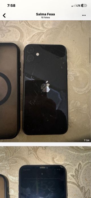 iPhone 11 Negro con funda MagSafe