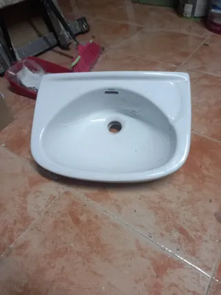 Lavabo Roca pequeño blanco