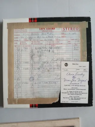 Elvis Presley Viva Las Vegas box FTD 3 CDS + libri