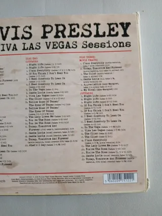 Elvis Presley Viva Las Vegas box FTD 3 CDS + libri
