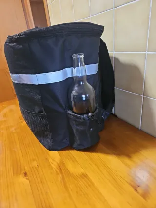 Mochila repartidor negra
