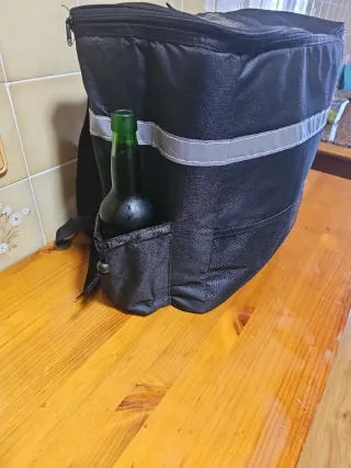 Mochila repartidor negra
