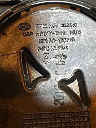 Tapacubos Hyundai (Set de 4)