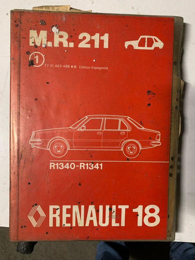 Manual reparación Renault 18