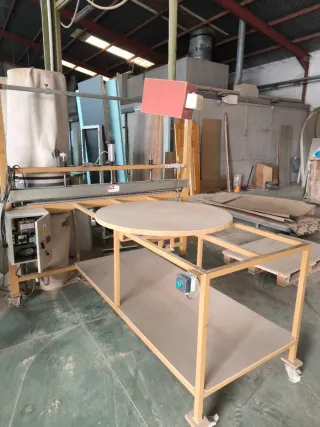 Mesa de embalaje para muebles y cuadros