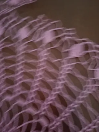 5 centrini uncinetto rosa