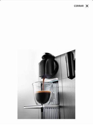 Cafetera Nespresso DeLonghi Lattissima Pro