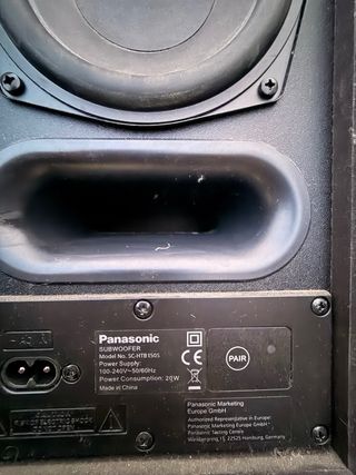 Barra de sonido Panasonic com subwoofer