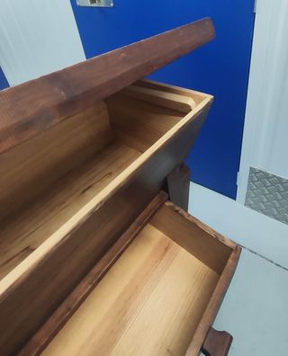 (Mesa/Cómoda)Artesa madera maciza (sin envío 100€)