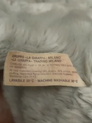 Peluche Foca Trudi Vintage